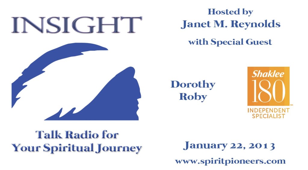 Insight Radio Show Jan 22 2013