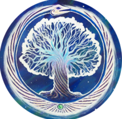 tree of life with serpent