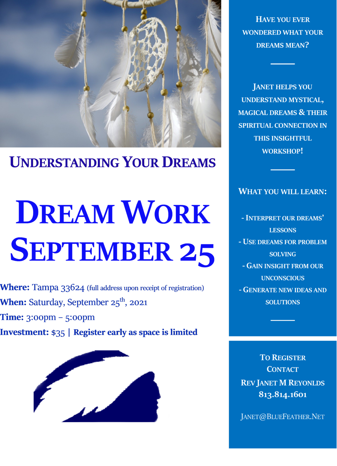 dream-work-workshop-september-tampa-understanding-dreams